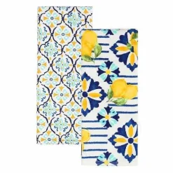 Food Network Ancient Isle Lemons Kitchen Towel 2-Pk.<Food Network™ Clearance