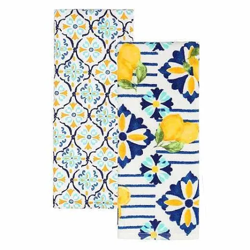 Food Network Ancient Isle Lemons Kitchen Towel 2-Pk.<Food Network™ Clearance