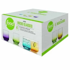 Food Network Anja 4-Pc. Ombre Double Old-Fashioned Glass Set<Food Network™ Hot