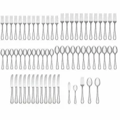 Food Network Astor 65-Pc. Flatware Set<Food Network™ Outlet