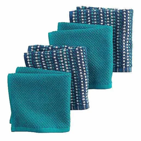 Food Network Awning Stripe Dishcloth 4-Pk.<Food Network™ Outlet