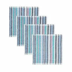 Food Network Awning Stripe Dishcloth 4-Pk.<Food Network™ Outlet