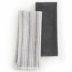 Food Network Awning Stripe Kitchen Towel 2-Pk.<Food Network™ Discount