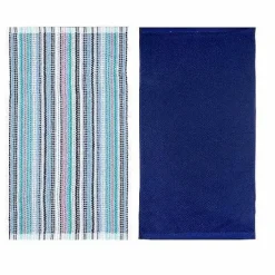 Food Network Awning Stripe Kitchen Towel 2-Pk.<Food Network™ Discount