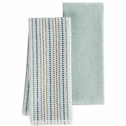 Food Network Awning Stripe Kitchen Towel 2-Pk.<Food Network™ Discount