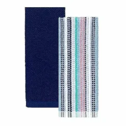 Food Network Awning Stripe Kitchen Towel 2-Pk.<Food Network™ Discount