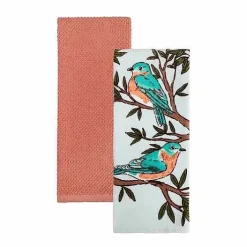 Food Network Blue Birds Kitchen Towel 2-Pk.<Food Network™ Best