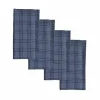 Food Network Blue Check Woven Dinner Napkin 4-Pk.<Food Network™ Outlet