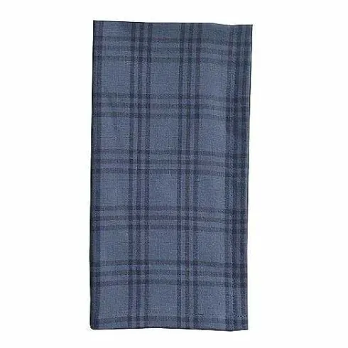 Food Network Blue Check Woven Dinner Napkin 4-Pk.<Food Network™ Outlet