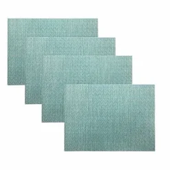 Food Network Blue Chevron Vinyl Placemat 4-Pk.<Food Network™ Outlet