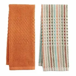 Food Network Broken Stripe Fall Kitchen Towel 2-Pk.<Food Network™ Outlet