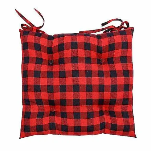 Food Network Buffalo Check Chair Pad<Food Network™ Discount