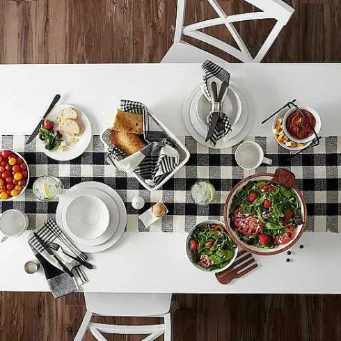 Food Network Buffalo Check Table Runner<Food Network™ Online