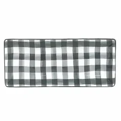 Food Network Buffalo Check Treat Tray<Food Network™