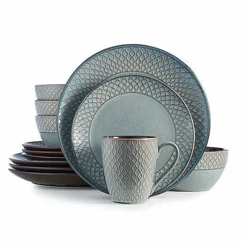 Food Network Burrata 16-Pc. Dinnerware Set<Food Network™ Hot