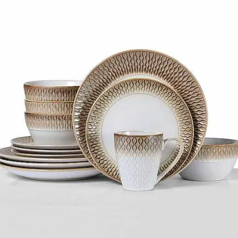 Food Network Burrata 16-Pc. Dinnerware Set<Food Network™ Hot