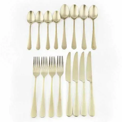 Food Network Classic Champagne 16-Pc. Flatware Set<Food Network™ Discount
