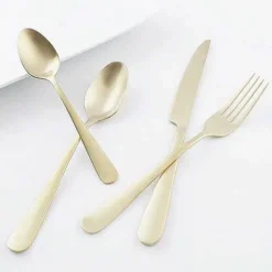 Food Network Classic Champagne 16-Pc. Flatware Set<Food Network™ Discount