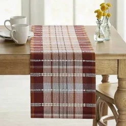 Food Network Fall Plaid Table Runner 72<Food Network™ Clearance