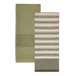Food Network Farmhouse Stripe Kitchen Towel 2-Pk.<Food Network™ Online