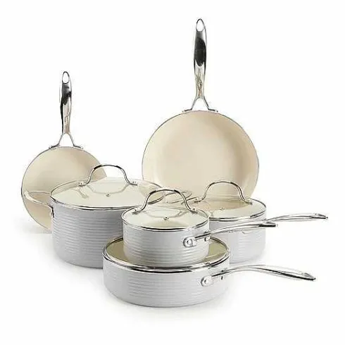 Food Network Farmstead 10-Pc. Nonstick Ceramic Cookware Set<Food Network™ Sale