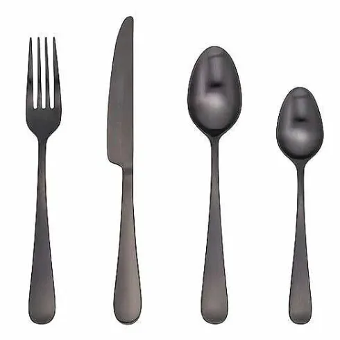 Food Network Flat Iron 16-Pc. Flatware Set<Food Network™