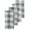Food Network Gingham Dinner Napkin 4-Pk.<Food Network™ New