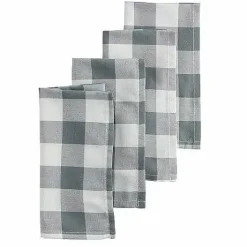 Food Network Gingham Dinner Napkin 4-Pk.<Food Network™ New
