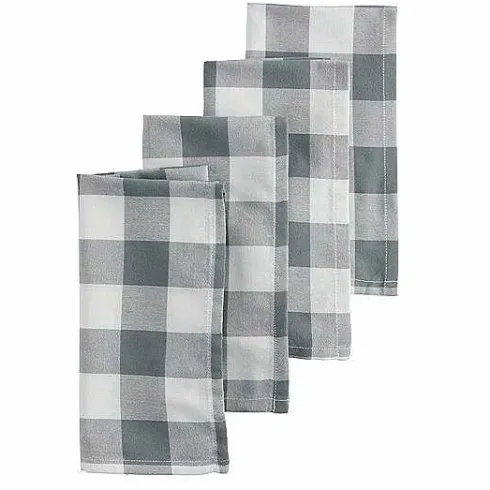 Food Network Gingham Dinner Napkin 4-Pk.<Food Network™ New