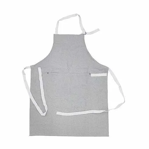 Food Network Gray Cotton Apron<Food Network™ Hot