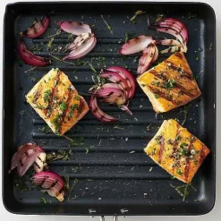 Food Network Hard Anodized 10-In. Square Grill Pan<Food Network™ Sale