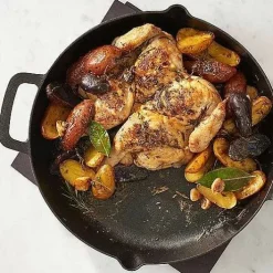 Food Network 13-In. Pre-Seasoned Cast-Iron Skillet<Food Network™ Best