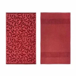 Food Network Jacquard Leaves Kitchen Towel 2-Pk.<Food Network™ Best