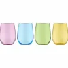 Food Network Kalindi 4-Pc. Stemless Wine Glass Set<Food Network™ New