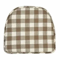Food Network Liza Check Gingham Chair Pad<Food Network™ New
