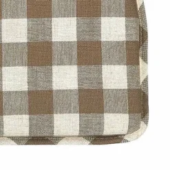 Food Network Liza Check Gingham Chair Pad<Food Network™ New