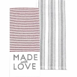 Food Network "Made With Love" Kitchen Towel 2-Pk.<Food Network™ Clearance