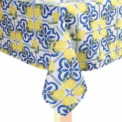 Food Network Modern Charm Lemon Tablecloth<Food Network™