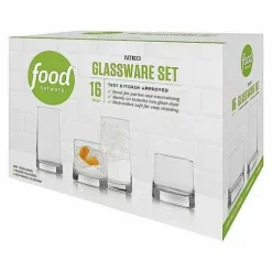 Food Network Niko 16-Pc. Beverage Set<Food Network™ Best