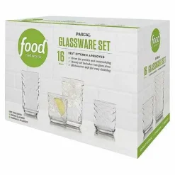 Food Network Pascal 16-Pc. Beverage Set<Food Network™ Online
