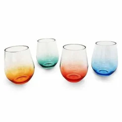 Food Network 4-Pc. Acrylic Ombre Stemless Wine Set<Food Network™ Outlet