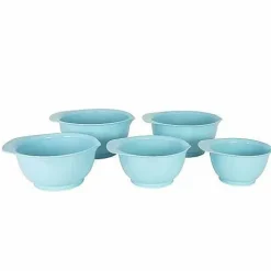 Food Network 5-Pc. Aqua Mixing Bowl Set<Food Network™