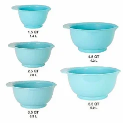 Food Network 5-Pc. Aqua Mixing Bowl Set<Food Network™