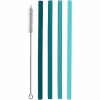 Food Network 5-Pc. Aqua Smoothie Straw Set<Food Network™ Best