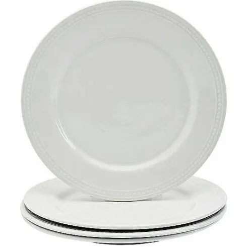 Food Network 4-Pc. Beaded Dinner Plate Set<Food Network™ Clearance