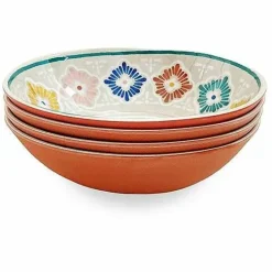 Food Network 4-Pc. Casa Sol Melamine Cereal Bowl Set<Food Network™ Online