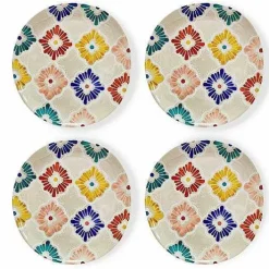 Food Network 4-Pc. Casa Sol Melamine Dinner Plate Set<Food Network™
