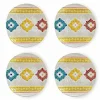 Food Network 4-Pc. Casa Sol Melamine Salad Plate Set<Food Network™ New
