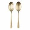 Food Network 2-Pc. Classic Champagne Serving Spoon & Slotted Spoon Set<Food Network™ Online