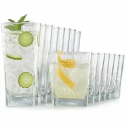 Food Network 16-Pc. Classico Drinkware Set<Food Network™